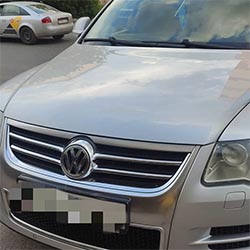 Открытие автомобиля Volkswagen город Караганда